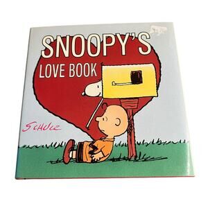 Snoopy's Love Book Charles M Schulz Peanuts Hardcover 1994 ISBN‎ 0805031464